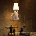 New Design Resin horse head shape wall lamp industrial vintage hotel project wall lamp lighting